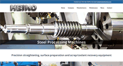 Desktop Screenshot of heikomachine.com